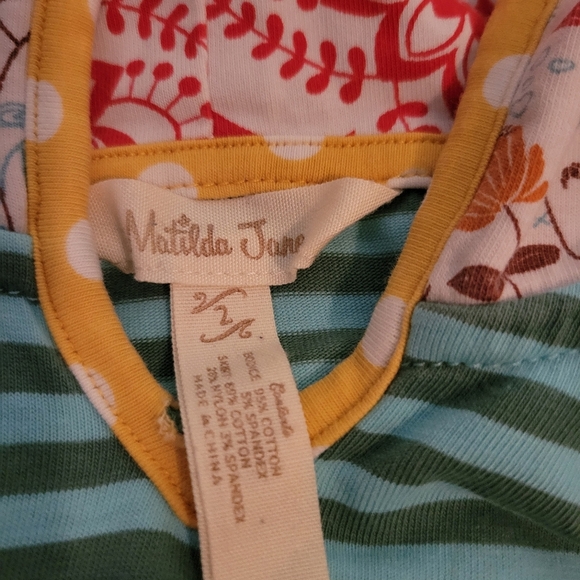 MATILDA JANE Once Upon A time Keepsake Chrissy Hooded Dress Size 2 Euc - Picture 6 of 9